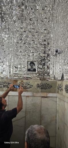 عکس مزار شهید آیت الله سید ابراهیم رئیسی