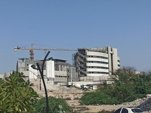 عکس بیمارستان در حال ساخت هرمزگان 