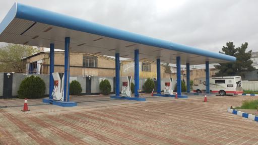عکس جایگاه سوخت CNG یمین