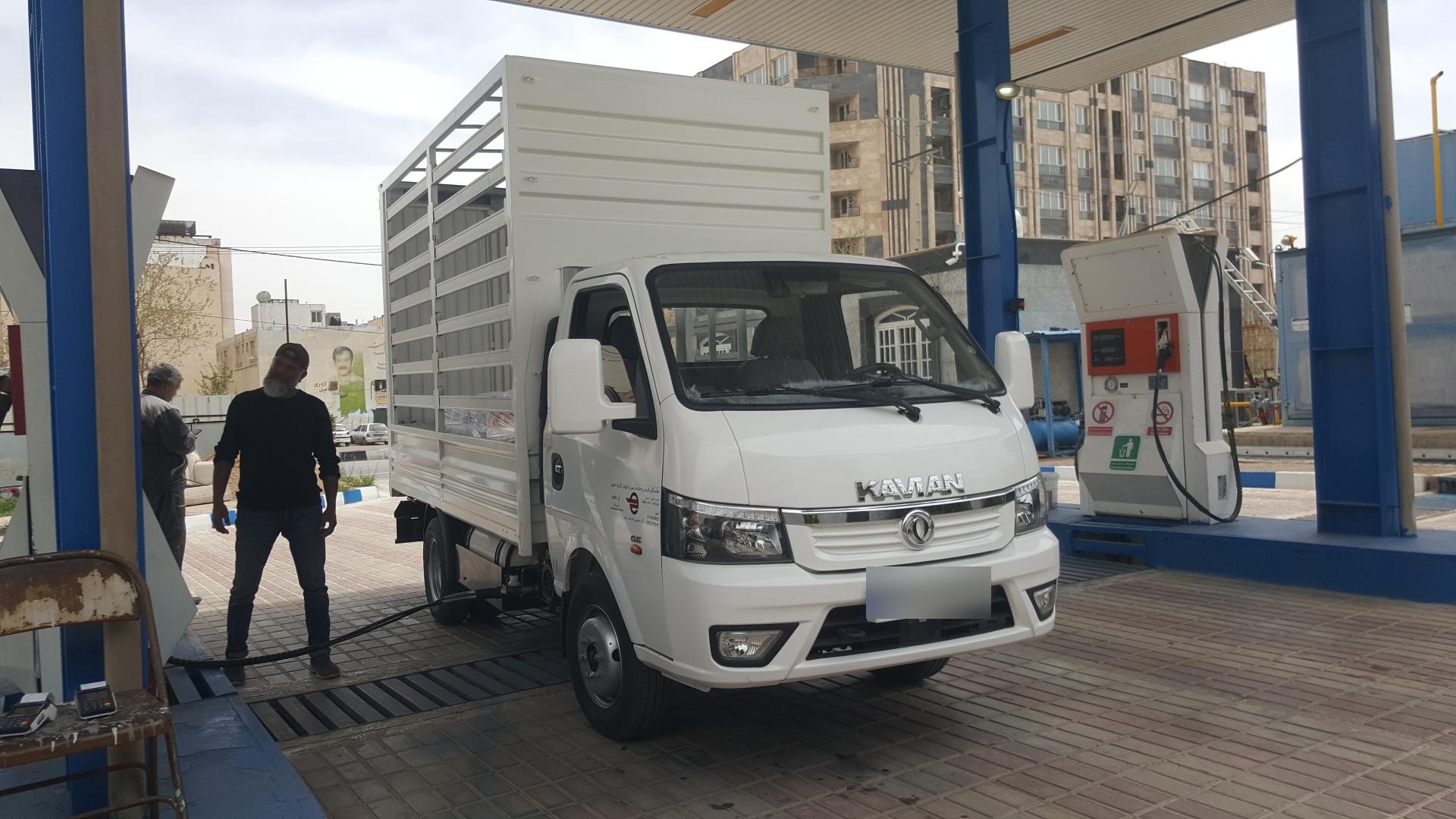 عکس جایگاه سوخت CNG یمین