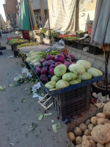 عکس بازار تره بار محلی