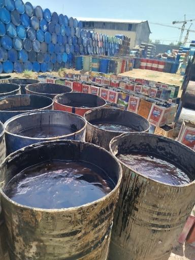 عکس شهر قیر و ایزوگام سعیدآباد