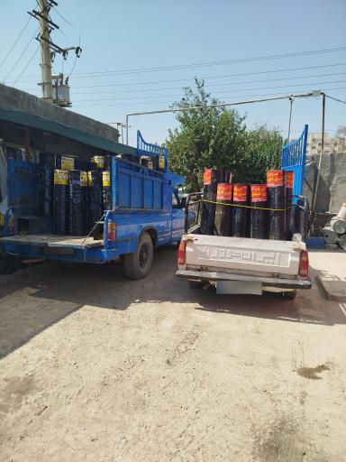 عکس شهر قیر و ایزوگام سعیدآباد