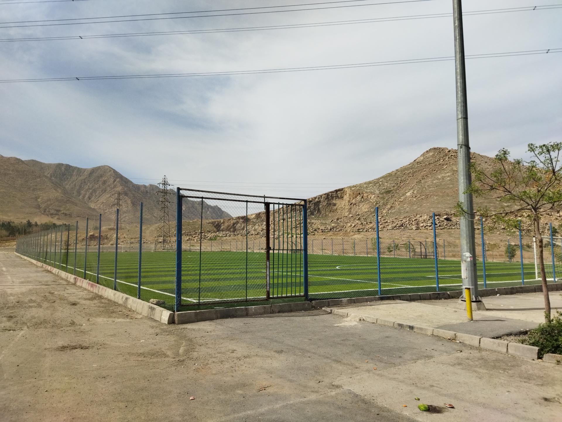 عکس زمین فوتبال بوستان انارگل