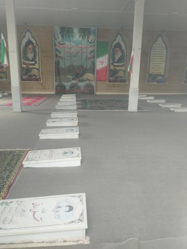 عکس گلزار شهدای منجیل