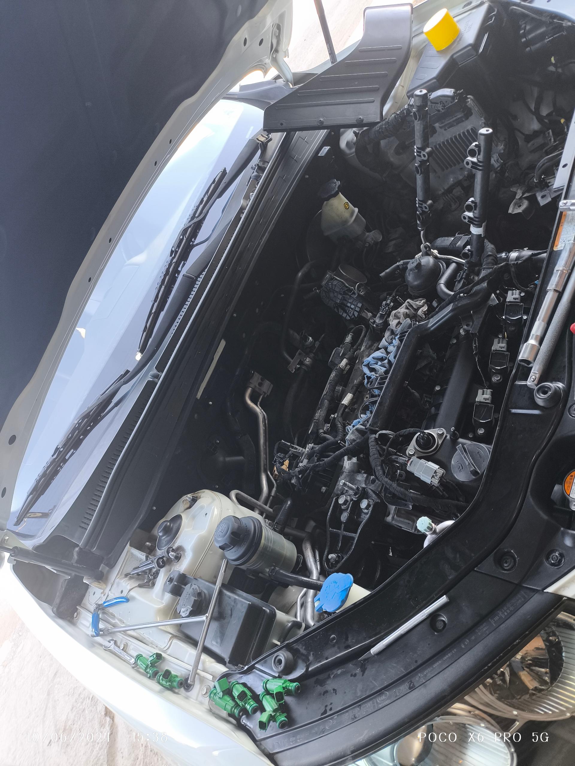 عکس تنظیم موتور معین الدینی 