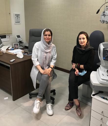عکس مرکز اپتومتری و عینک روشا - لیلا کاظم خانی