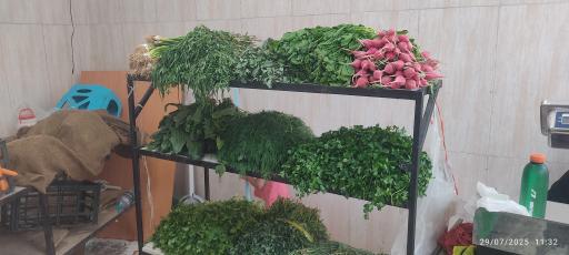 عکس سبزی فروشی دستچین