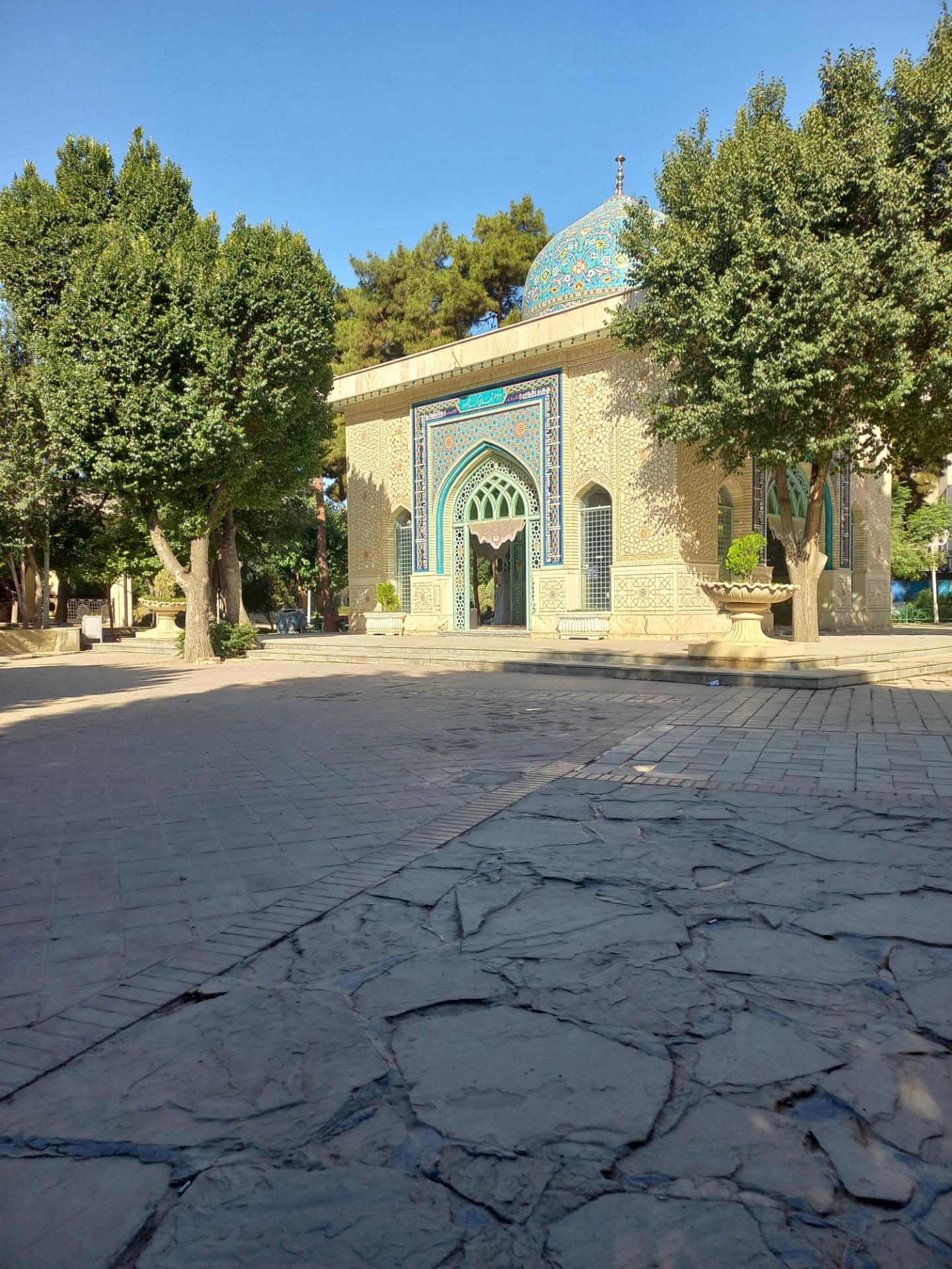 عکس مقبره 5 شهید گمنام ابوذر