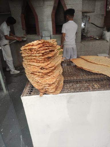 عکس نان سنگک