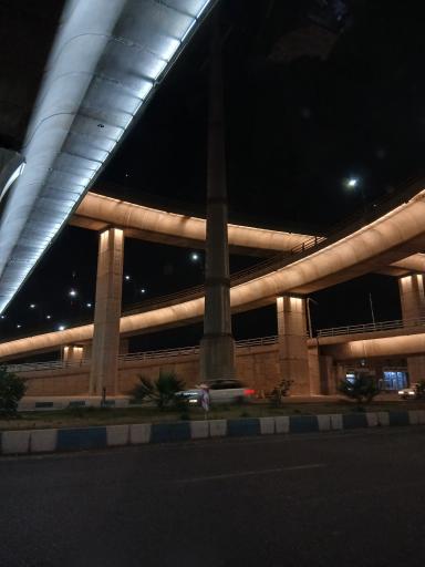عکس تقاطع غیر همسطح چهارشیر