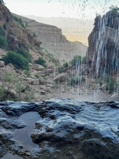 عکس آبشار تارم