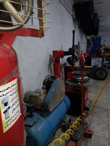 عکس آپاراتی و تعویض روغن محمد خساره