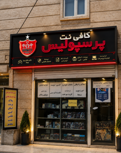 عکس کافی نت پرسپولیس