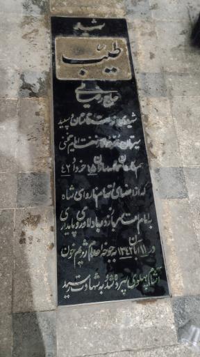 عکس مزار شهید طیب حاج رضایی