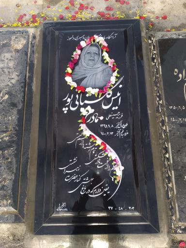 عکس مزار انیس گلستانی پور