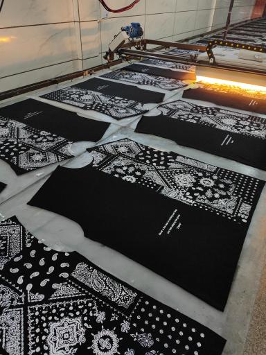 عکس چاپ لباس نوری 