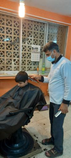 عکس پیرایش بارون