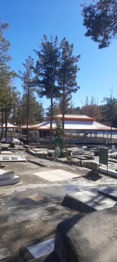 عکس مزار شهید محمد حسین زنجانی