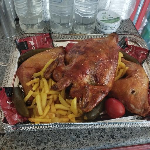 عکس مرغ بریان امیر