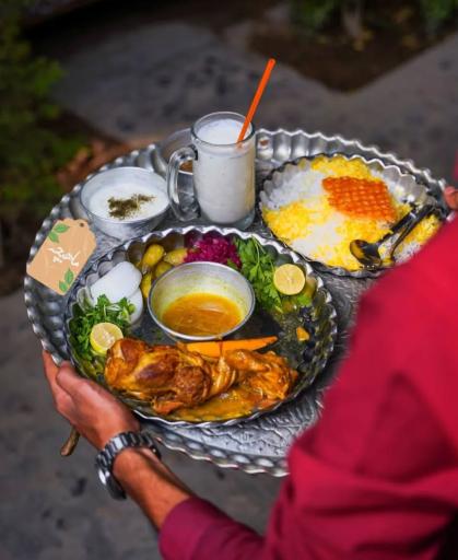 عکس باغ رستوران سنتی شبستان