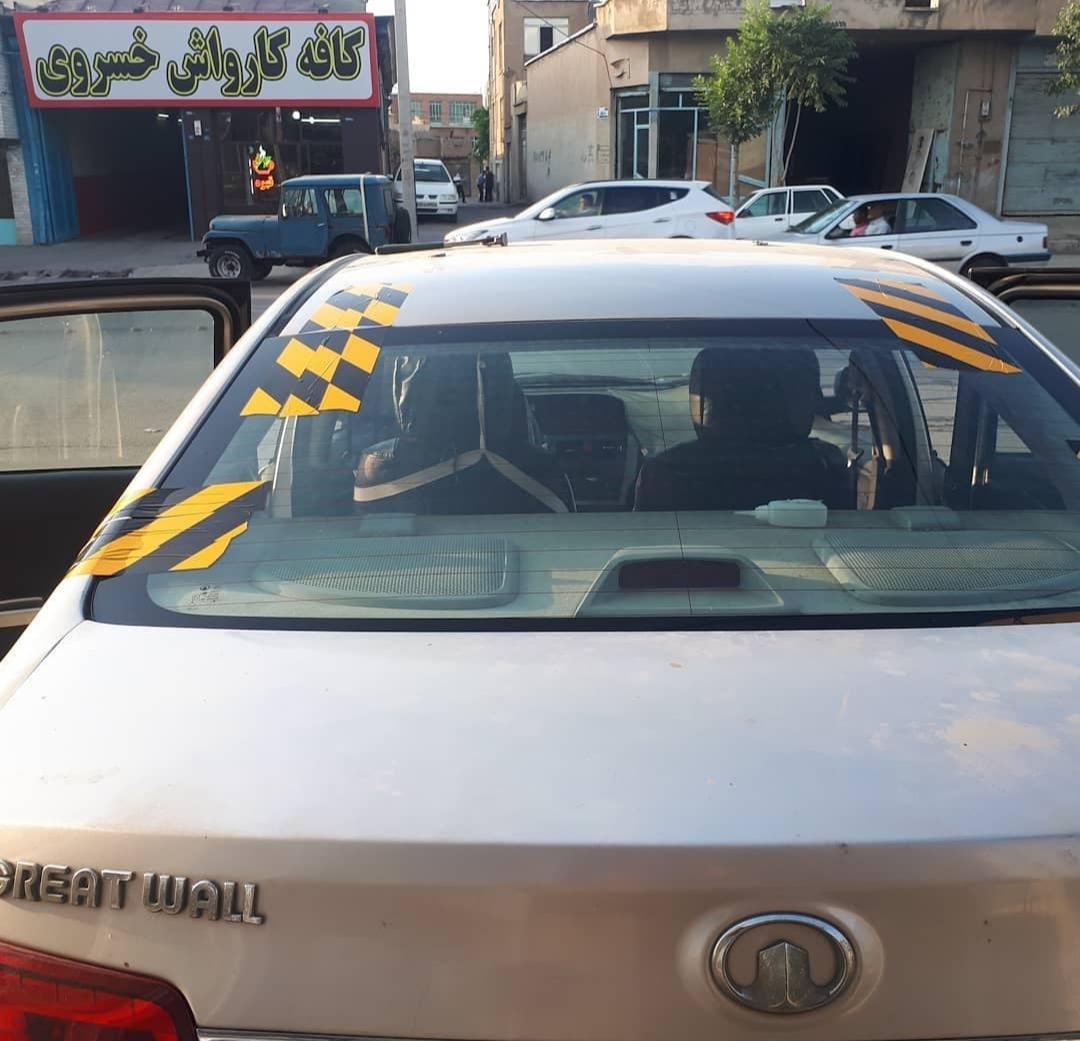 عکس شیشه اتومبیل سپهر