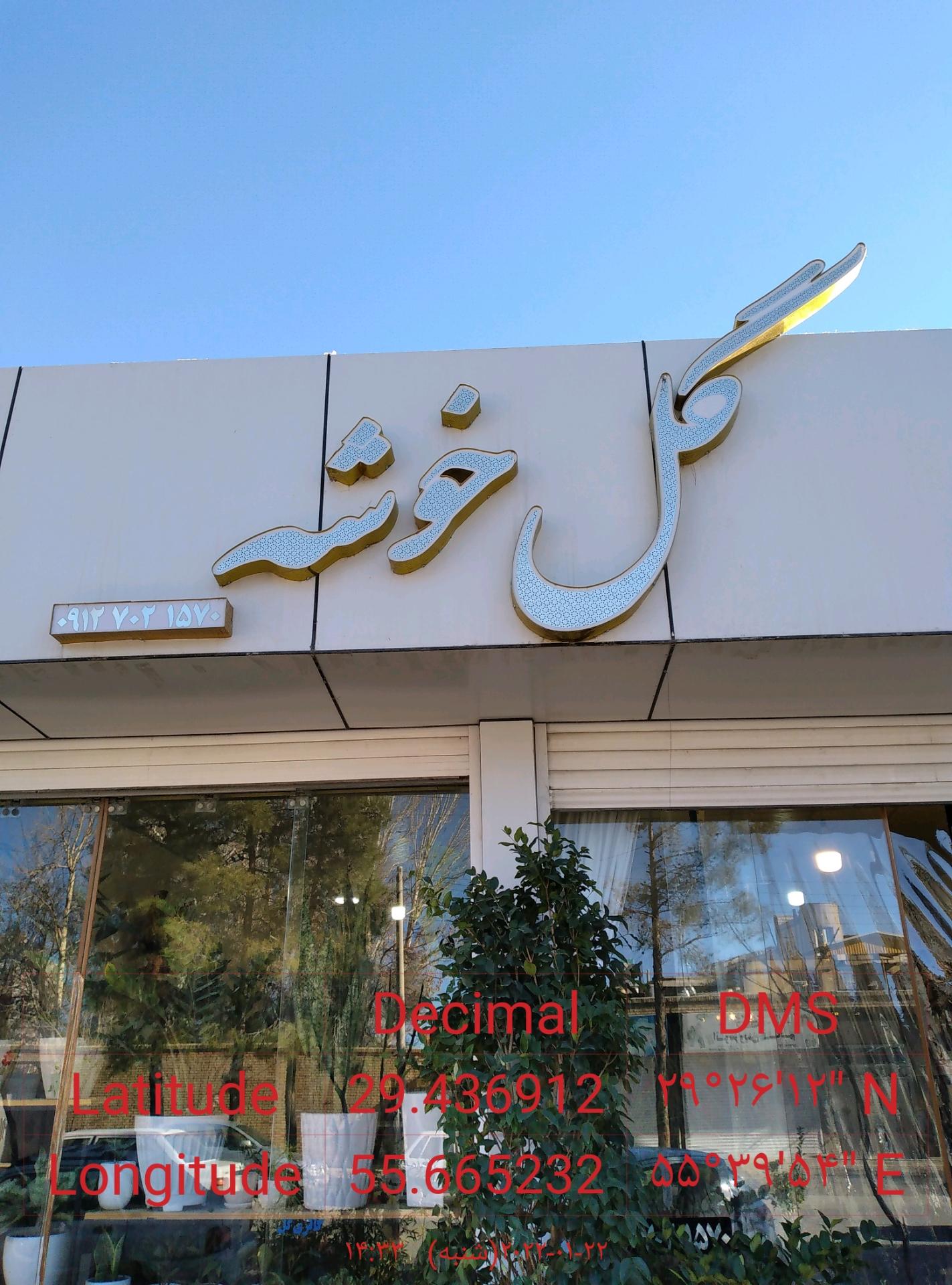 عکس گل فروشی خوشه