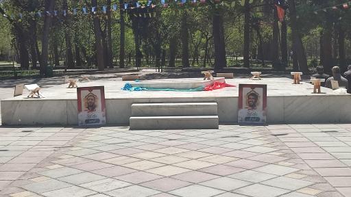 عکس گلزار شهدای گمنام بوستان ولیعصر (عج)