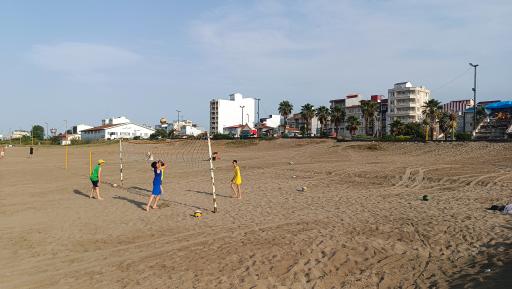 عکس زمین والیبال ساحلی آکادمی پیشگامان