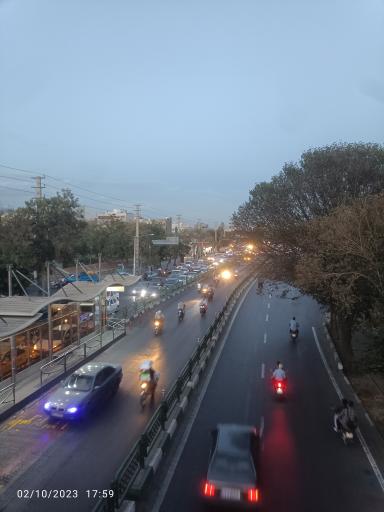 عکس تقاطع قزوین 