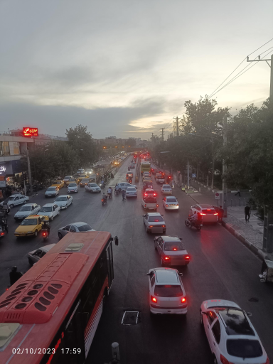 عکس تقاطع قزوین 