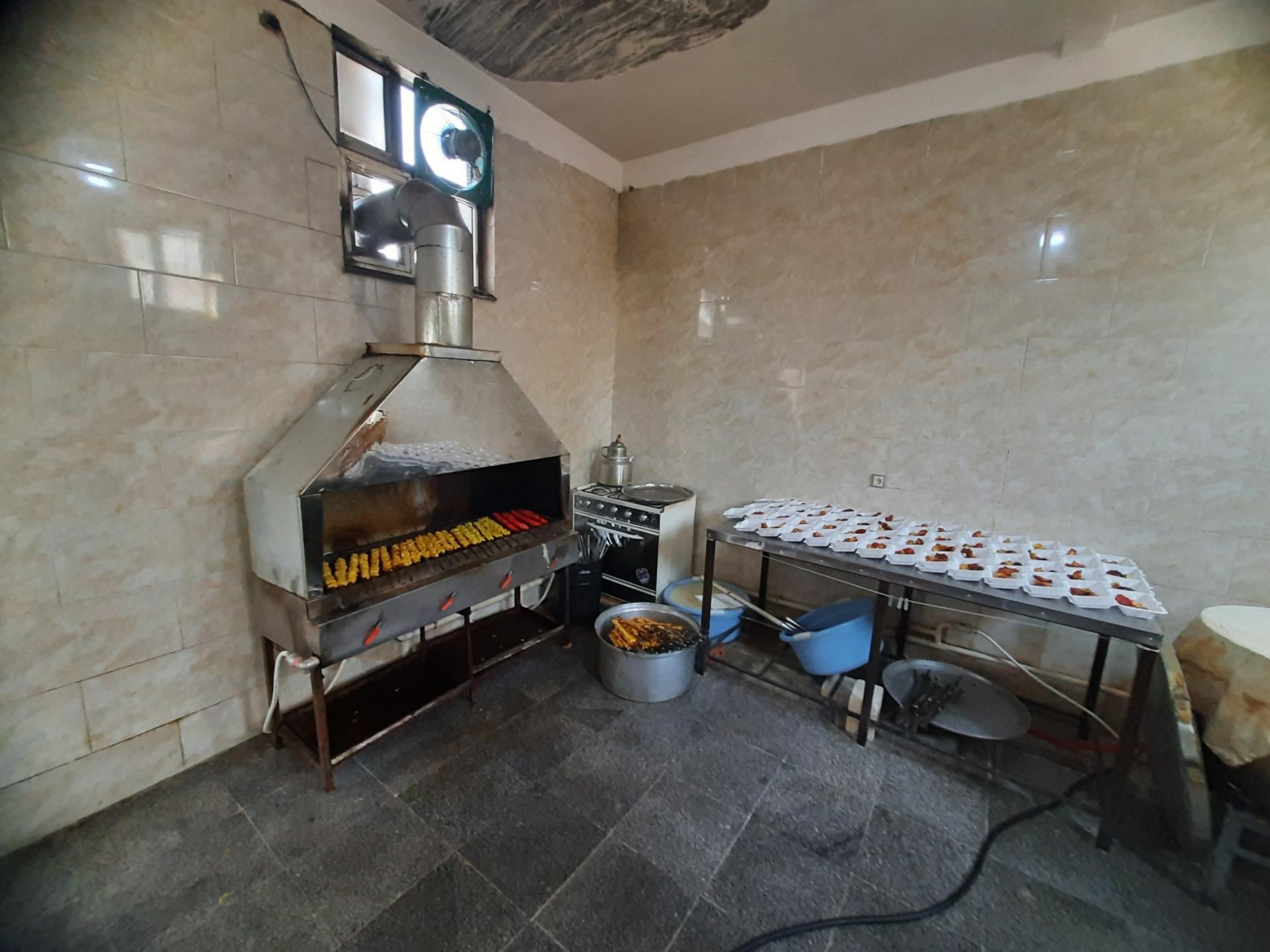 عکس غذاخوری الشن رشیدی 