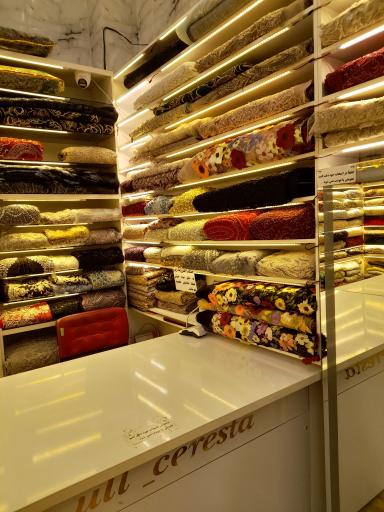 عکس پارچه فول کریستال