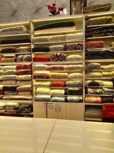 عکس پارچه فول کریستال