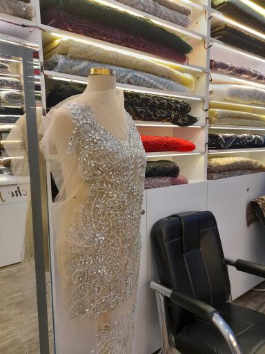 عکس پارچه فول کریستال