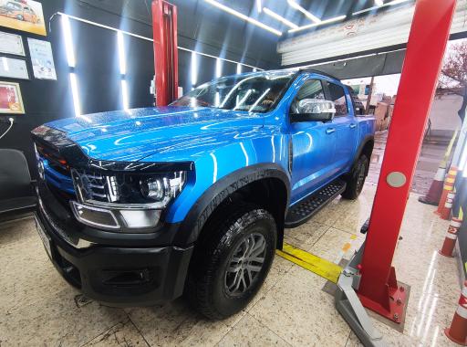 عکس تشخیص رنگ خودرو نوروزی کرمان 