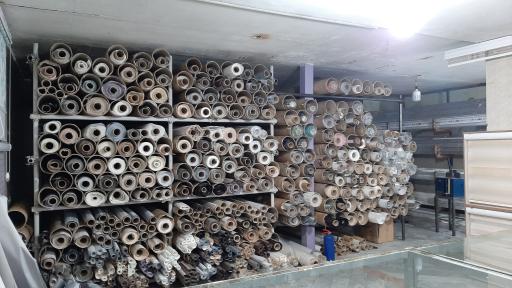 عکس تولیدی پرده زبرا هاوین