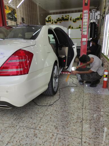 عکس تشخیص رنگ خودرو نوروزی کرمان 