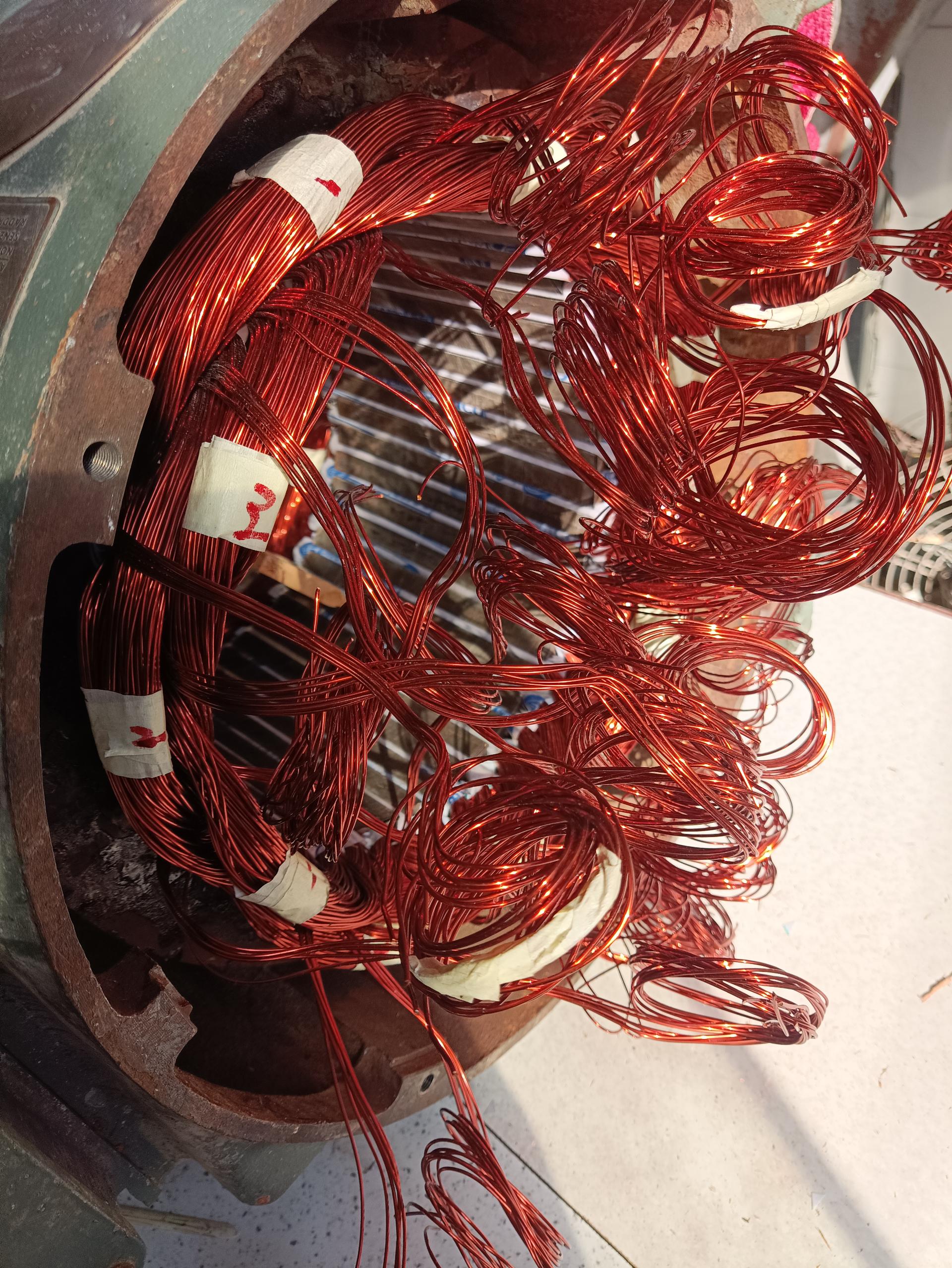 عکس سیم پیچی رضایی 