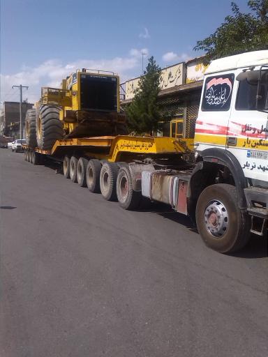 عکس شرکت حمل و نقل سنگین بار مشهد تریلر 