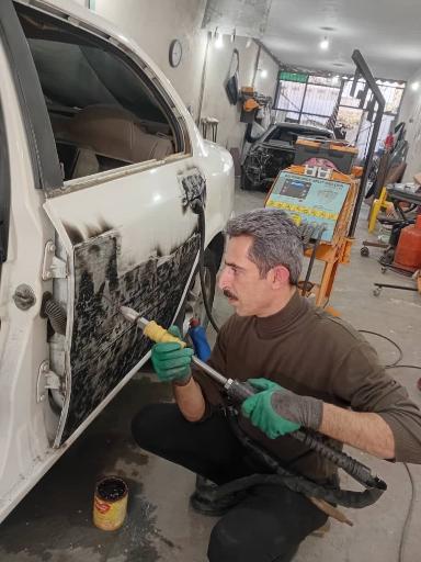 عکس صافکاری بی رنگی افشین