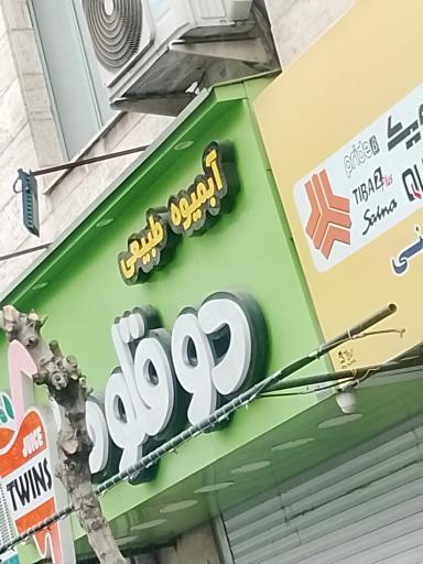 آبمیوه طبیعی دوقلوها