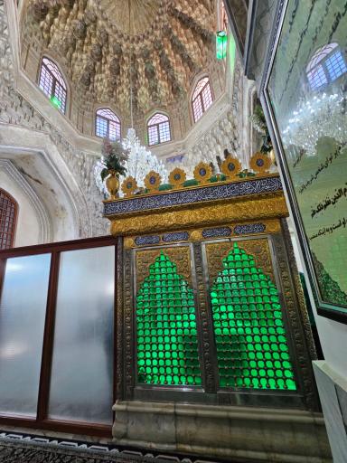 عکس گنبد خشتی امامزاده غیاث الدین محمد