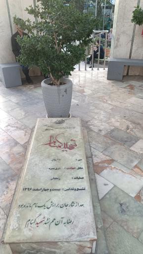 عکس یادمان شهدای گمنام بوستان رضوان