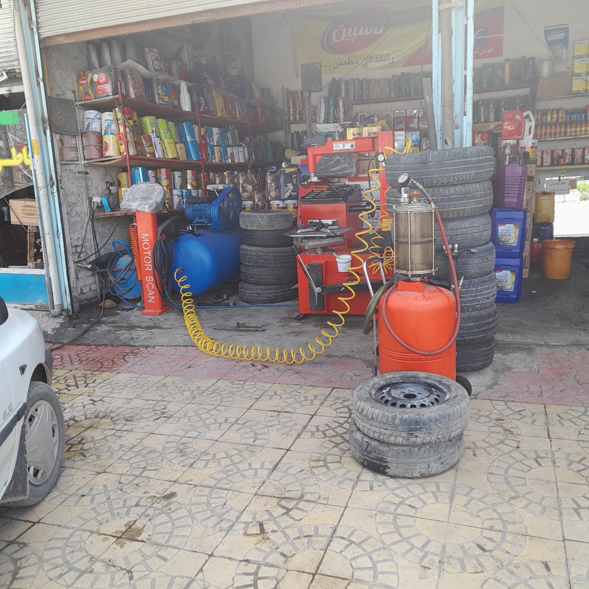 عکس تعویض روغنی و بالانس نوین