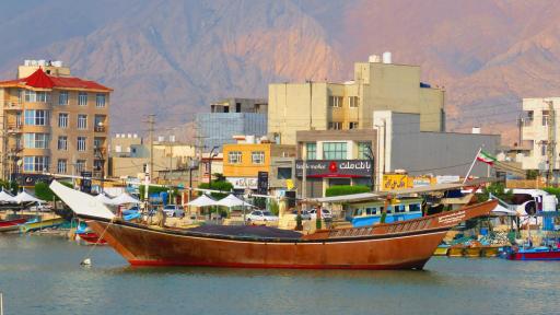 عکس اسکله صیادی عسلویه