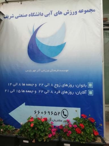 عکس استخر دانشگاه شریف تهران