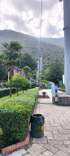 عکس خط دو تله کابین نمک آبرود