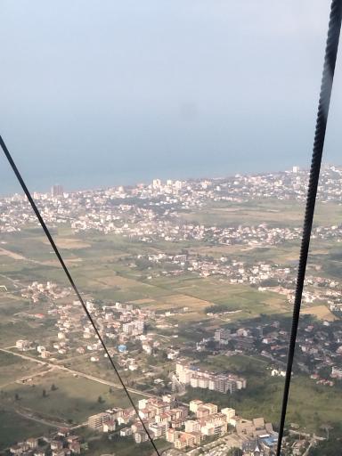 عکس خط دو تله کابین نمک آبرود