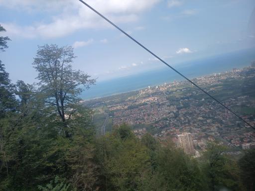 عکس خط دو تله کابین نمک آبرود